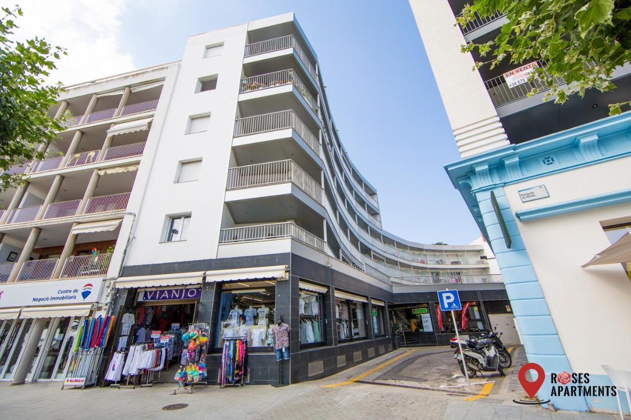 Roses Apartments Tropical Loft Vista Mar Lateral ภายนอก รูปภาพ